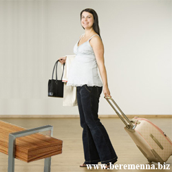 Статья сайта www.beremenna.biz о авиа перелётах во время беременности